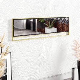 Hanah Home Espejo Decorativo Polka 2 - Black